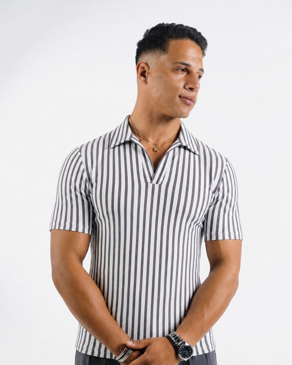Striped Polo