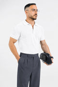 Pleated pants