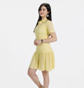 Butter yellow dress